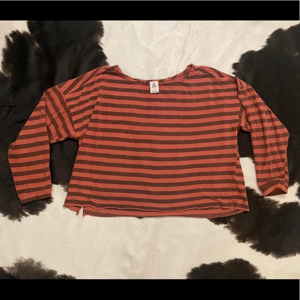 🍬SOLD🍬Oversized Free People Long Sleeve